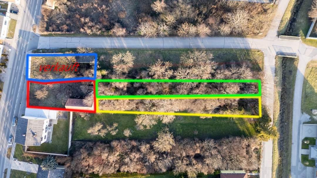 3/4 Verfügbar ! Verschiedene Grundstücksgrößen verfügbar!