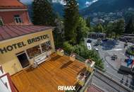 "Hotel Bristol" – Etabliertes Hotel in touristischer Toplage, Bad Gastein mit Barbetriebsgenehmigung