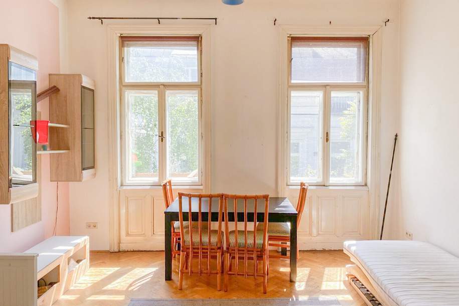 Schloss Schönbrunn als Nachbar | 2 Min. zur U4 | Hell & in Innenhof ausgerichtet, Wohnung-kauf, 120.000,€, 1120 Wien 12., Meidling