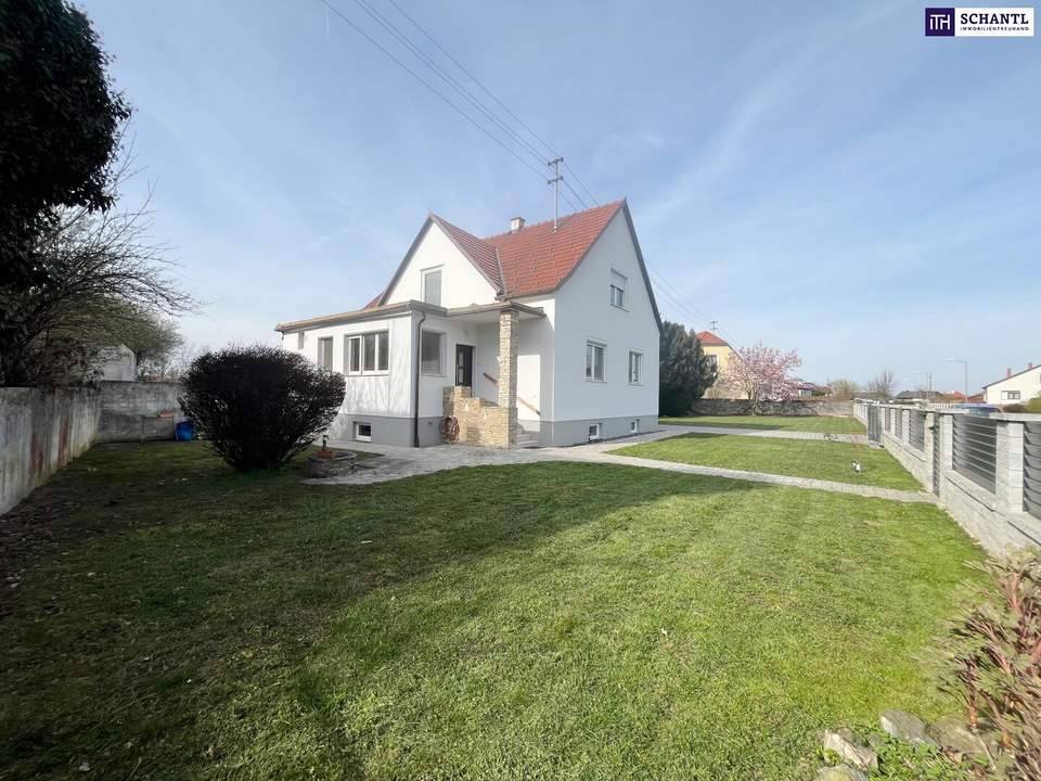 Ein Zuhause mit Raum für Leben, Generationen und Zukunft! Vielseitiges Ein- bis Zweifamilienhaus auf großem Grundstück nahe Lutzmannsburg!