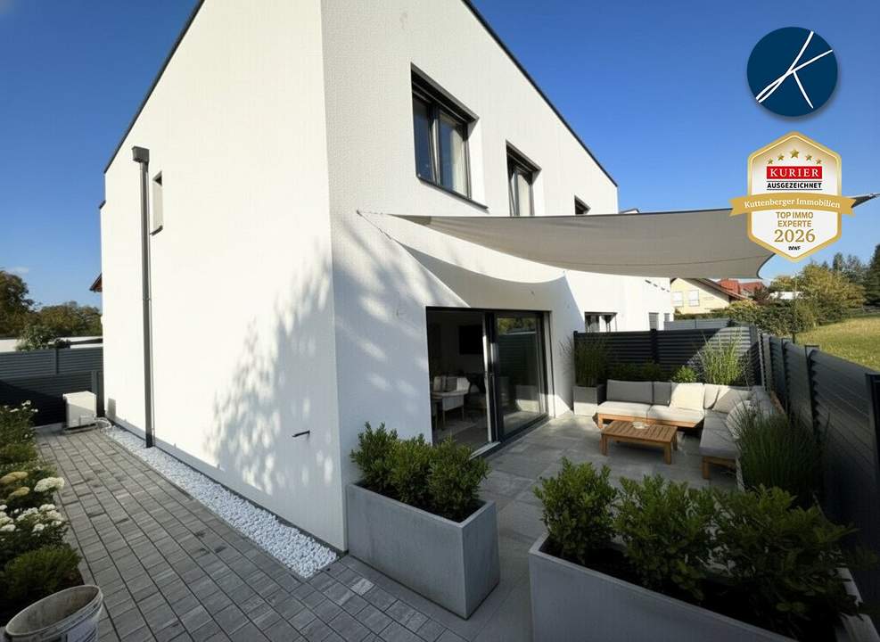 Erstbezug! Moderne Doppelhaushälften mit großen Terrassen &amp; Top Ausstattung!