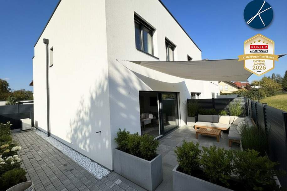 Erstbezug! Moderne Doppelhaushälften mit großen Terrassen &amp; Top Ausstattung!, Haus-kauf, 519.000,€, 3100 Sankt Pölten(Stadt)