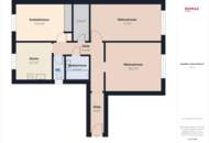 Schnäppchen 3-Zimmer Wohnung mit sehr niedrigen Betriebskosten Nähe Alte Donau