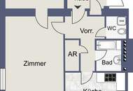 2 Zimmer Wohnung mit Loggia in Gersthof