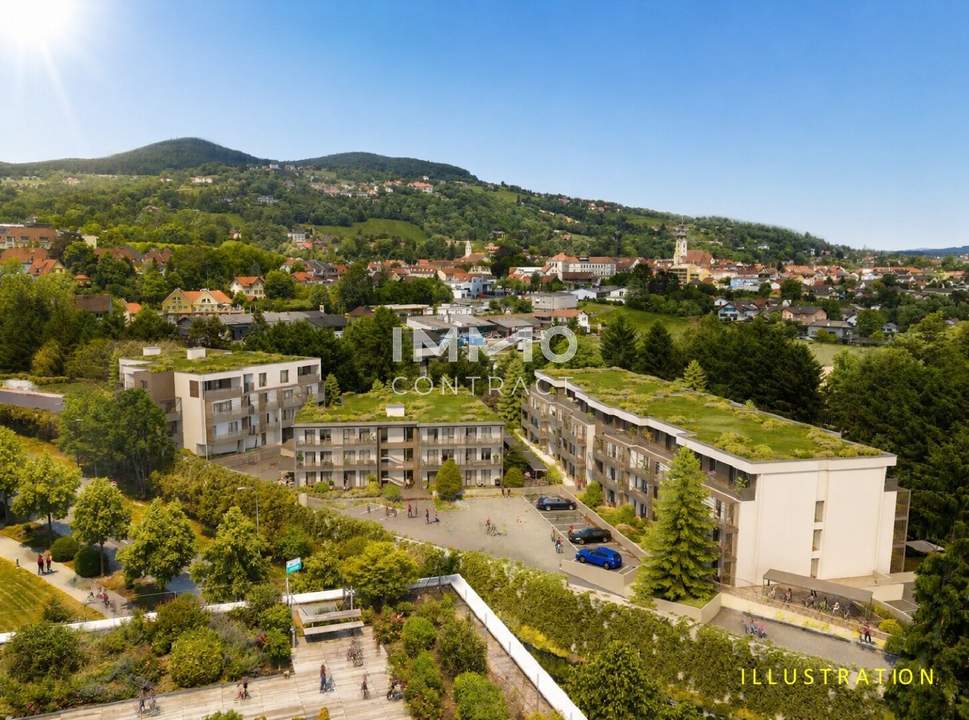 Erstbezug | 3- Zimmer- Wohnung mit großer Terrasse | Miete