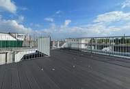 DACHGESCHOSS-Traum in Döbling: 3 Zimmer, sehr große Dachterrasse mit Ausblick, Balkon, 2 Loggien, Klimaanlage, Lift, Top-Ausstattung