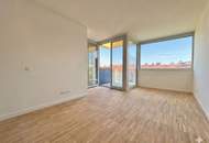 ERSTBEZUG | Außenflächen mit direktem Blick auf den Kahlenberg | vollausgestattete Küchen | Fußbodenheizung und Fußbodenkühlung