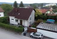 Einfamilienhaus in Pöchlarner Bestlage mit Garten und Garagenanbau