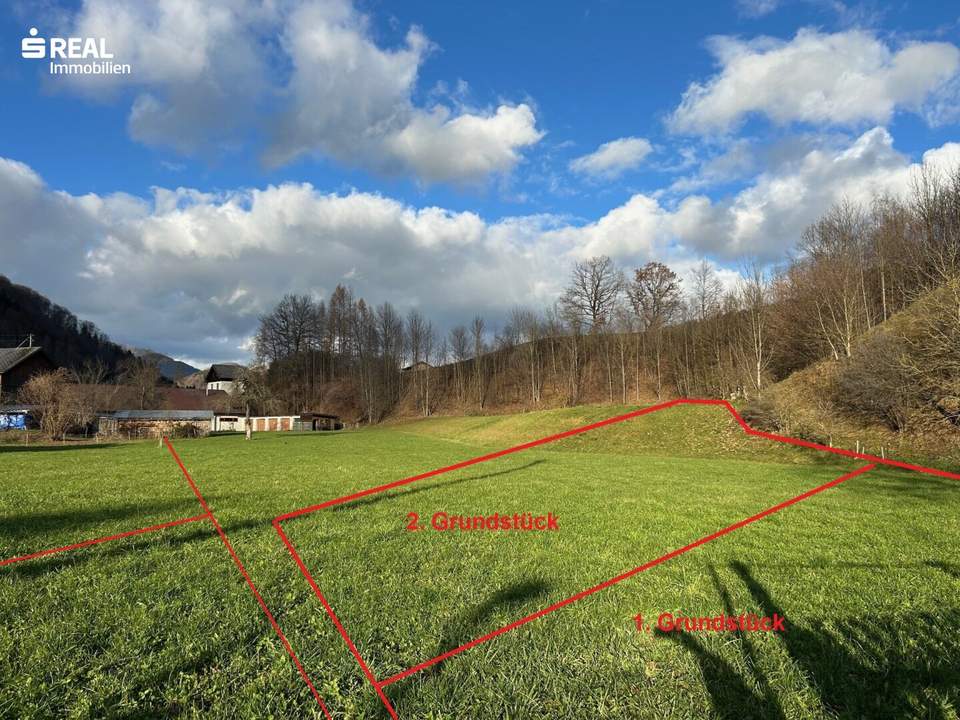 Großzügiges Baugrundstück in Weyer