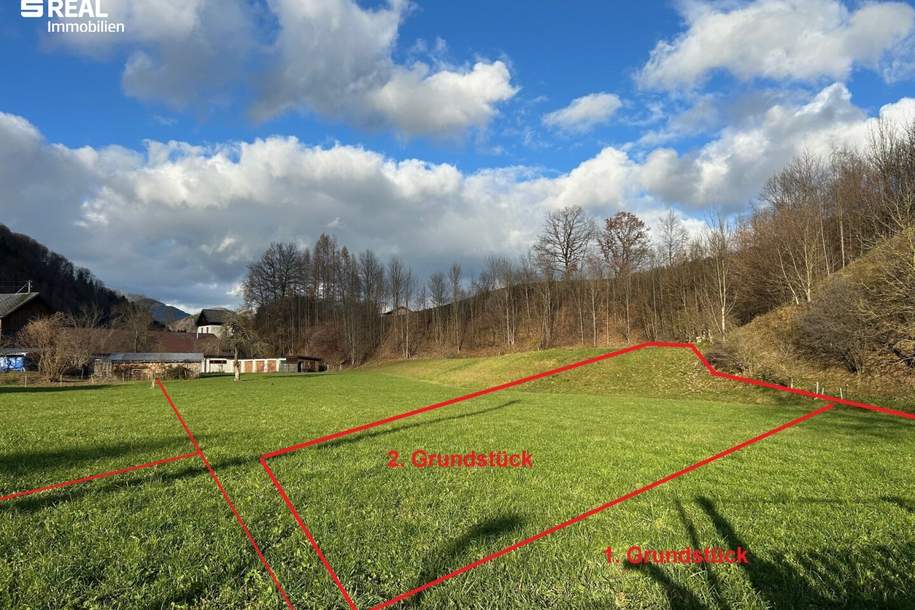 Großzügiges Baugrundstück in Weyer, Grund und Boden-kauf, 71.470,€, 3335 Steyr-Land