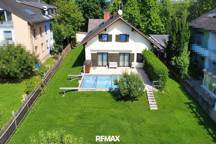 Gemütliches Ein- oder Zweifamilienhaus mit Pool in attraktiver Schärdinger Lage, Haus-kauf, 399.000,€, 4780 Schärding