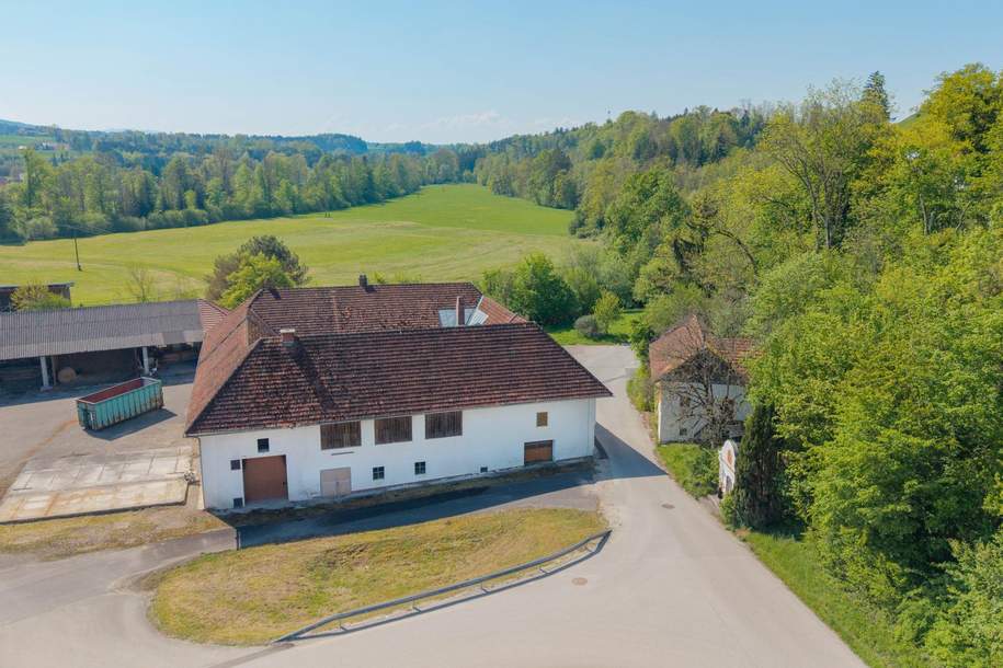 Vierkanthof mit Potential- teilweise Widmung B und MB, Gewerbeobjekt-kauf, 798.000,€, 4643 Kirchdorf an der Krems