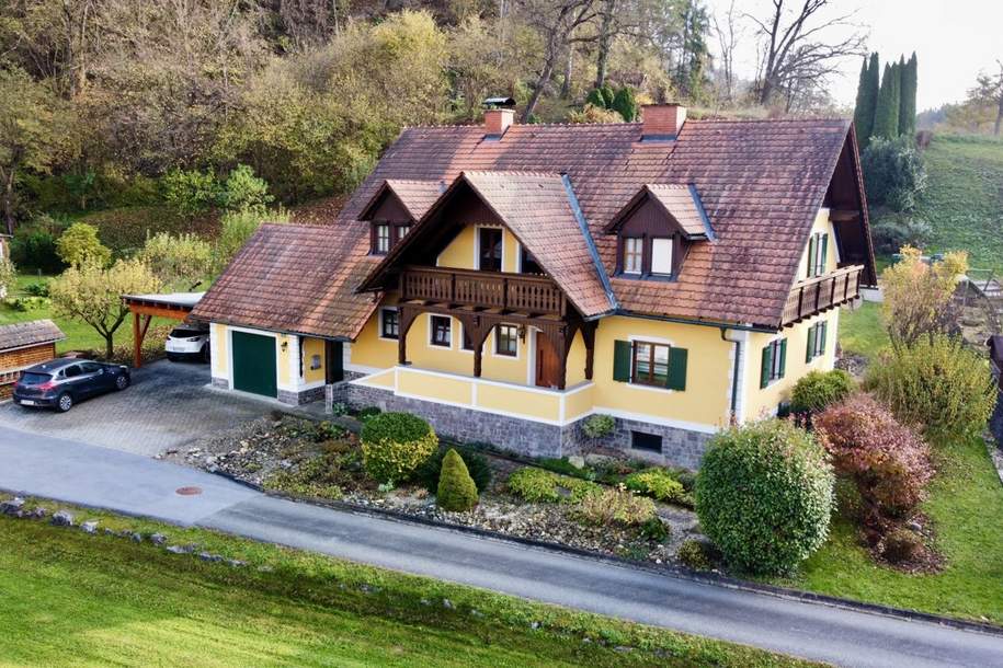 Familienfreundliches Landhaus mit großzügigem Garten - 15 Minuten südlich von Graz!, Haus-kauf, 530.000,€, 8072 Graz-Umgebung