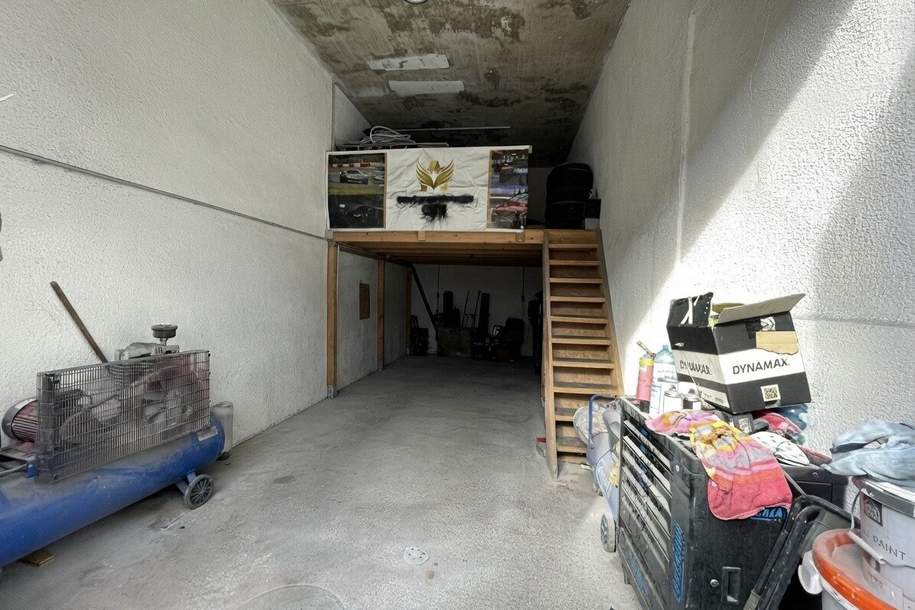 PROVISIONSFREI!!! Moderne Lager-/Garagenhalle ca. 36 m² zu vermieten FA6, Gewerbeobjekt-miete, 345,00,€, 2601 Wiener Neustadt(Land)