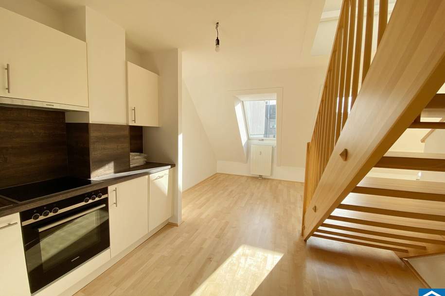 WG-taugliche 4 Zimmer-Maisonettewohnung in Wien Ottakring, Wohnung-miete, 1.497,79,€, 1160 Wien 16., Ottakring