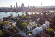 Perfekte Residenz mit großem Garten und Sonnenterrasse an der Alten Donau