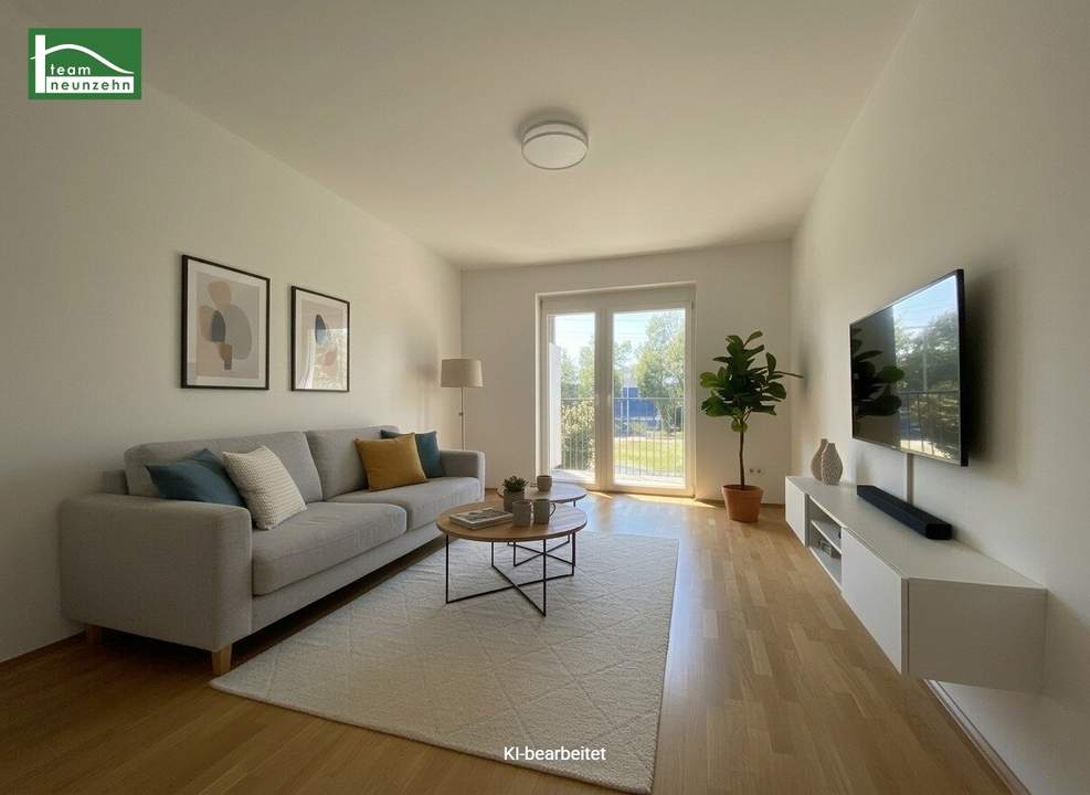 Zentral & modern - Gut geschnittene 3-Zimmer-Wohnung mit großem Balkon - Wohnen im Brauquartier!