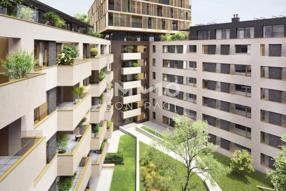 Directly at the main train station: Commission-free, Wohnung-kauf, 330.000,€, 1100 Wien 10., Favoriten