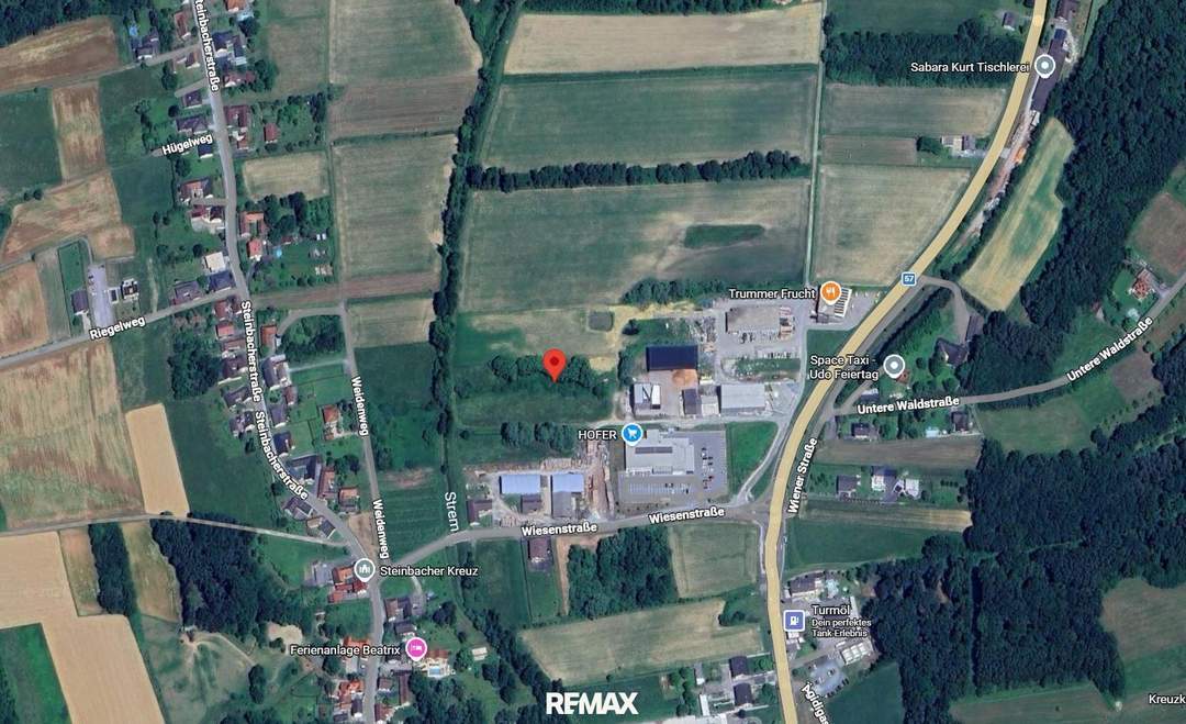 aufgeschlossenes Betriebsgrundstück in Stegersbach