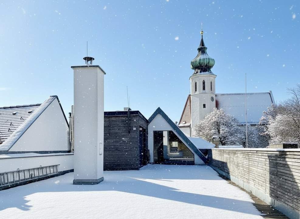 Architekten Juwel mit großer Terrasse im historischen Zentrum von Grinzing