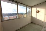 Sanierungsbedürftige 3-Zimmer-Eigentumswohnung mit Balkon, Loggia und Garage