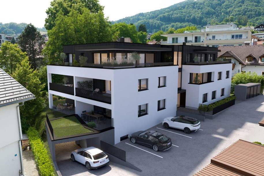 2-3 Zi.-Neubauwohnung mit Garten in Seenähe, Projekt TW02, Wohnung-kauf, 438.000,€, 4813 Gmunden