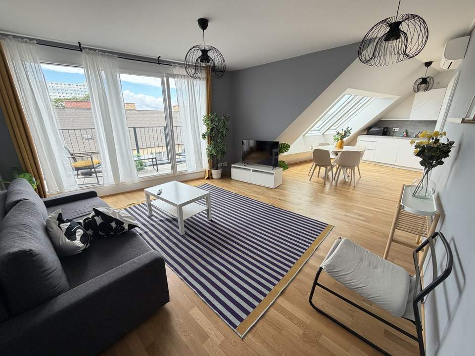 LUXUS PUR | Liftausstieg direkt in der Wohnung | Klimatisierte Dachgeschosswohnung mit Terrasse | Open House am 1.1 um 15:00 Uhr