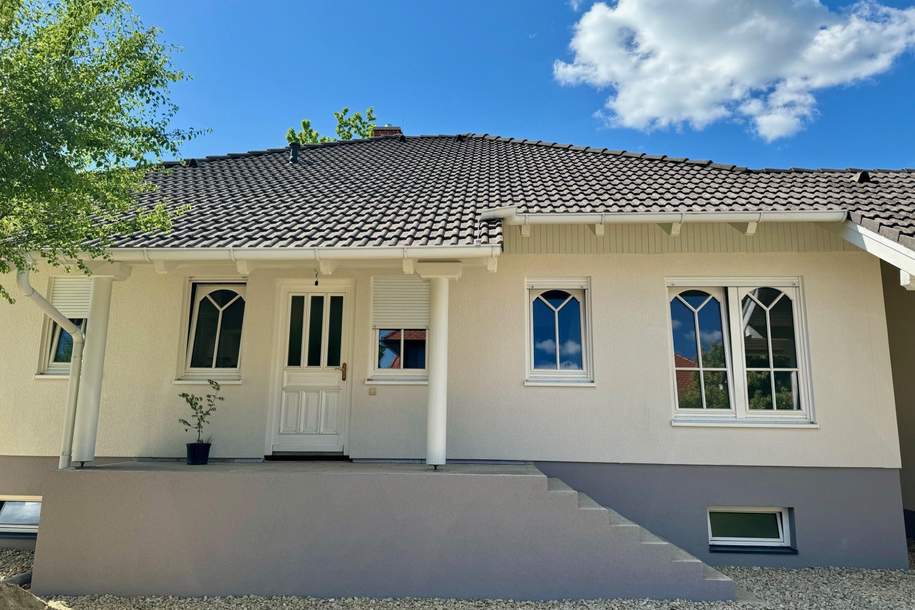 PREISREDUKTION Einfamilienhaus - Bungalow | mit Gartengrund und Garage | in Niederabsdorf | IMS Immobilien KG, Haus-kauf, 349.000,€, 2272 Gänserndorf