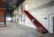 2.082m² Lagerhalle mit überdachten Rampen und ca. 148m² Büro | Parkplätze verfügbar