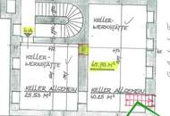 65 m² - LAGER IM KELLERGESCHOSS!!!