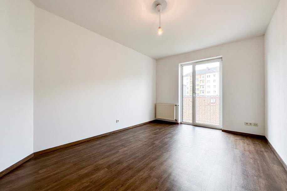 Schöne Wohnung mit 2 gleich großen Zimmern und Extraküche mit Essbereich im Bezirk Lend, Wohnung-miete, 620,40,€, 8020 Graz(Stadt)