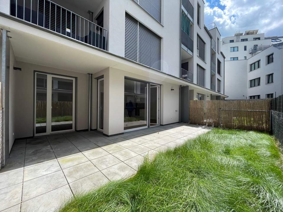 40m² Außenfläche in Ruhelage! Top-moderne Gartenwohnung!
