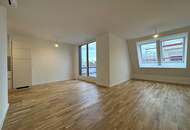 Blumengasse - 2 Zimmer Wohnung mit Terrasse | 2.OG = DG | Neubau - Erstbezug | Klimaanlage | Einbauküche | zzgl. Tiefgaragenstellplatz | Top C13