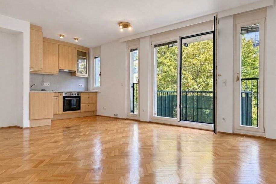 Ihr neues Zuhause in Hernals: 64 m², zwei Zimmer, zwei Balkone und Grünblick!, Wohnung-kauf, 249.000,€, 1170 Wien 17., Hernals