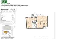 Helle 2-Zimmer-Wohnung mit Südbalkon in ruhiger Innenhoflage nahe der Mariahilfer Straße!