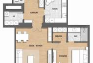 TOPLAGE/Erstbezug/Baubeginn - Sehr gut aufgeteilte 2 Zimmer Altbauwohnung (Top 6)