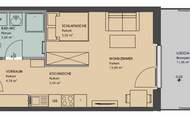 Moderne 1,5-Zimmer Wohnung mit Loggia
