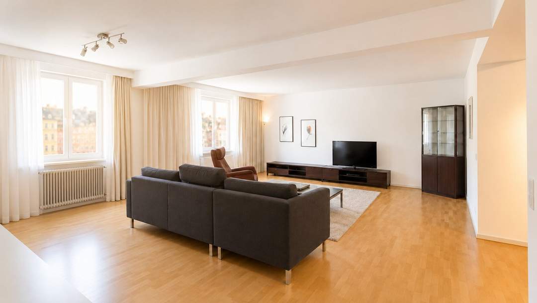 Großzügige 124 m² Stadtwohnung | 3 Zimmer, optional 4 Zimmer