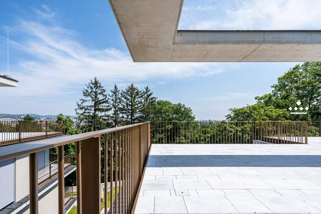 THE PENTHOUSES: Maisonette Penthouse mit Blick auf Wien und großzügiger Terrasse