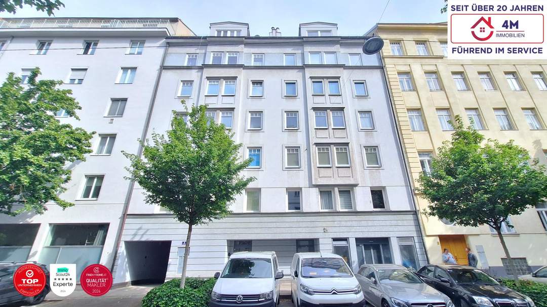 🏡 Dachgeschoss-Traum mit Flair ! 2 Zimmer-Wohnung mit 2 Terrassen im 2. Bezirk 🌞