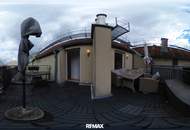 Sommer, Sonne, Maisonettewohnung mit sonniger Dachterrasse