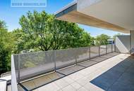 Einzigartiges PENTHOUSE mit grünem Park – 2,80m Raumhöhe im ZENTRUM – Erstbezug