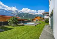 Wohnrarität in Mieming! Modernes Zweifamilienhaus mit Pool, Garten &amp; Panoramablick in Bestlage