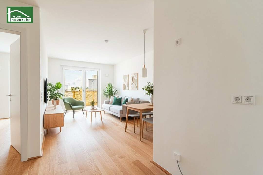 Tolles Investment - Vorsorgewohnung (Nettopreis) in begehrter Grünruhelage mit Balkon, Geothermie und Provisionsfrei