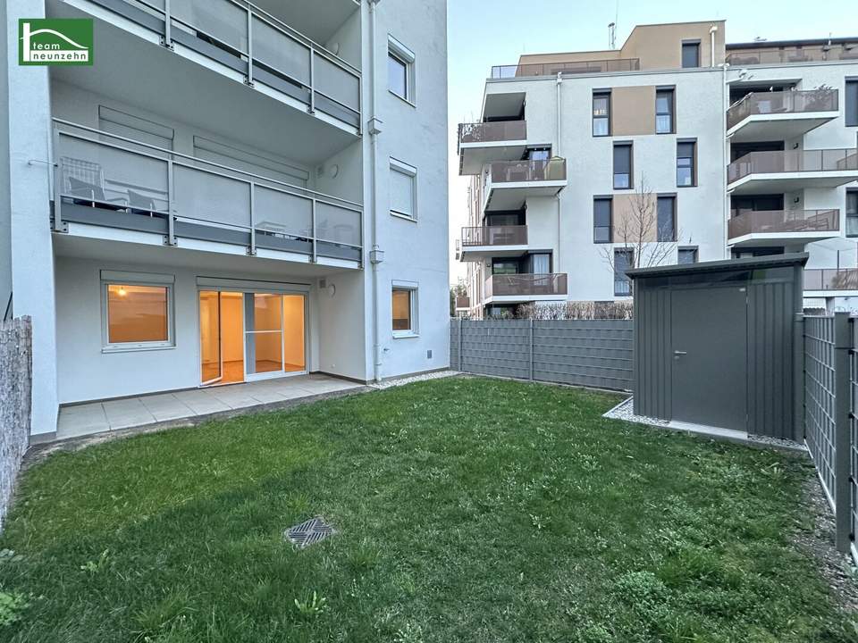 Gartenwohnung im Mautner-Markhof nahe S-Bahn S7 Kaiserebersdorf