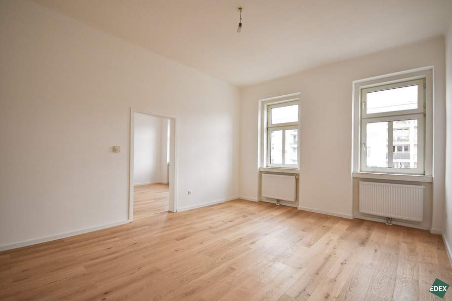 Erstbezug nach Sanierung: Helle 2,5-Zimmer-Altbau-Wohnung mit Balkonmöglichkeit, Wohnung-kauf, 329.000,€, 1150 Wien 15., Rudolfsheim-Fünfhaus