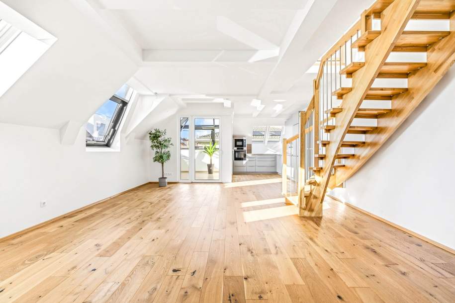 Erstbezug! Luxuriöse Dachgeschosswohnung Nähe Hauptbahnhof, Wohnung-kauf, 655.200,€, 1100 Wien 10., Favoriten