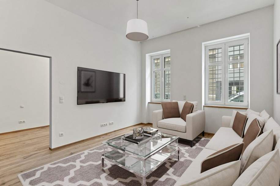 ++ NEU in 1070 Wien ++ Charmante 2-Zimmer-Wohnung in der HERMANNGASSE, Wohnung-kauf, 299.000,€, 1070 Wien 7., Neubau