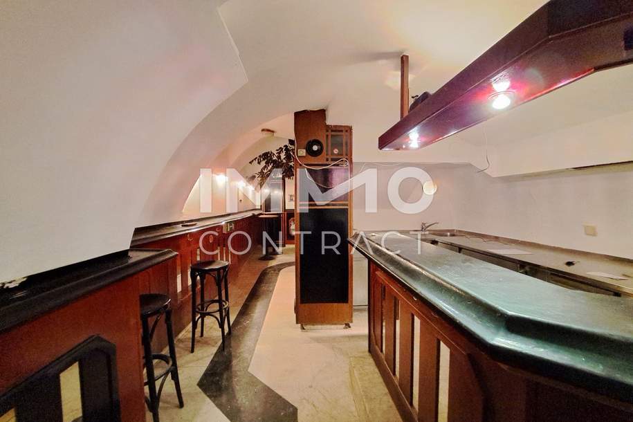 Legendäre Kellerbar im Herzen von Graz zu mieten!, Gewerbeobjekt-miete, 1.788,94,€, 8010 Graz(Stadt)
