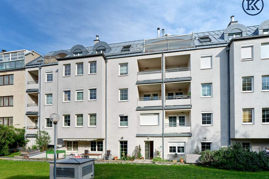 Dachgeschosswohnung inklusive Keller, Terrasse und Garagenplatz, nähe S-Bahn Oberdöbling, Wohnung-kauf, 879.000,€, 1190 Wien 19., Döbling